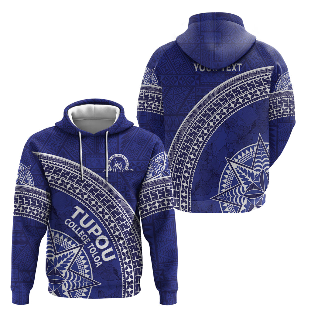 Tupou College Toloa Zip Hoodie Ngatu Tapa Mix Style
