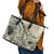 Aloha Hawaii Tapa Leather Tote Bag Summer Green Hawaiian Ipu - Polynesian Pride