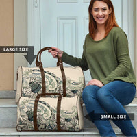 Aloha Hawaii Tapa Travel Bag Summer Green Hawaiian Ipu - Polynesian Pride