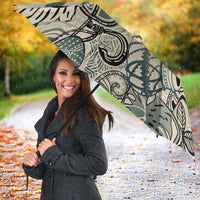 Aloha Hawaii Tapa Umbrella Summer Green Hawaiian Ipu - Polynesian Pride