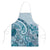 Aloha Hawaii Tapa Apron Cool Turquoise Hawaiian Ipu - Polynesian Pride