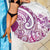 Aloha Hawaii Tapa Beach Blanket Vibrant Fuchsia Hawaiian Ipu - Polynesian Pride