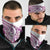 Aloha Hawaii Tapa Neck Gaiter Vibrant Fuchsia Hawaiian Ipu - Polynesian Pride