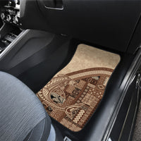 Samoa Mamanu Siapo Mocha Car Mats Tatau Malie