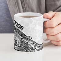 Samoa Mamanu Siapo Classic Black Ceramic Mug Tatau Malie