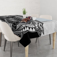 Samoa Mamanu Siapo Classic Black Tablecloth Tatau Malie