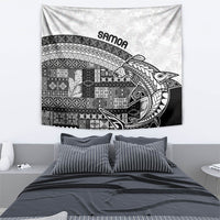 Samoa Mamanu Siapo Classic Black Tapestry Tatau Malie