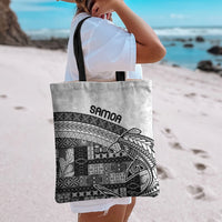 Samoa Mamanu Siapo Classic Black Tote Bag Tatau Malie