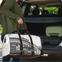 Samoa Mamanu Siapo Classic Black Travel Bag Tatau Malie