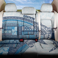 Samoa Mamanu Siapo Royal Blue Back Car Seat Cover Tatau Malie