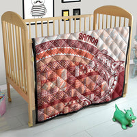 Samoa Mamanu Siapo Crimson Quilt Tatau Malie