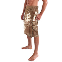 Tonga Ngatu Kupesi Brown Tapa Lavalava Koe Otua Mo Tonga Ko Hoku Tofia LT7 - Polynesian Pride