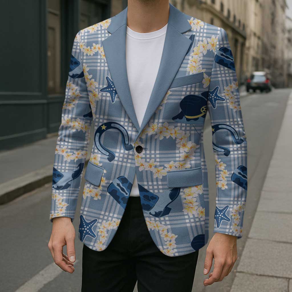 Aloha Hawaii Paniolo Jeans Palaka Blazer Coastal Rodeo - Polynesian Pride