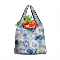 Aloha Hawaii Paniolo Jeans Palaka Grocery Bag Coastal Rodeo - Polynesian Pride