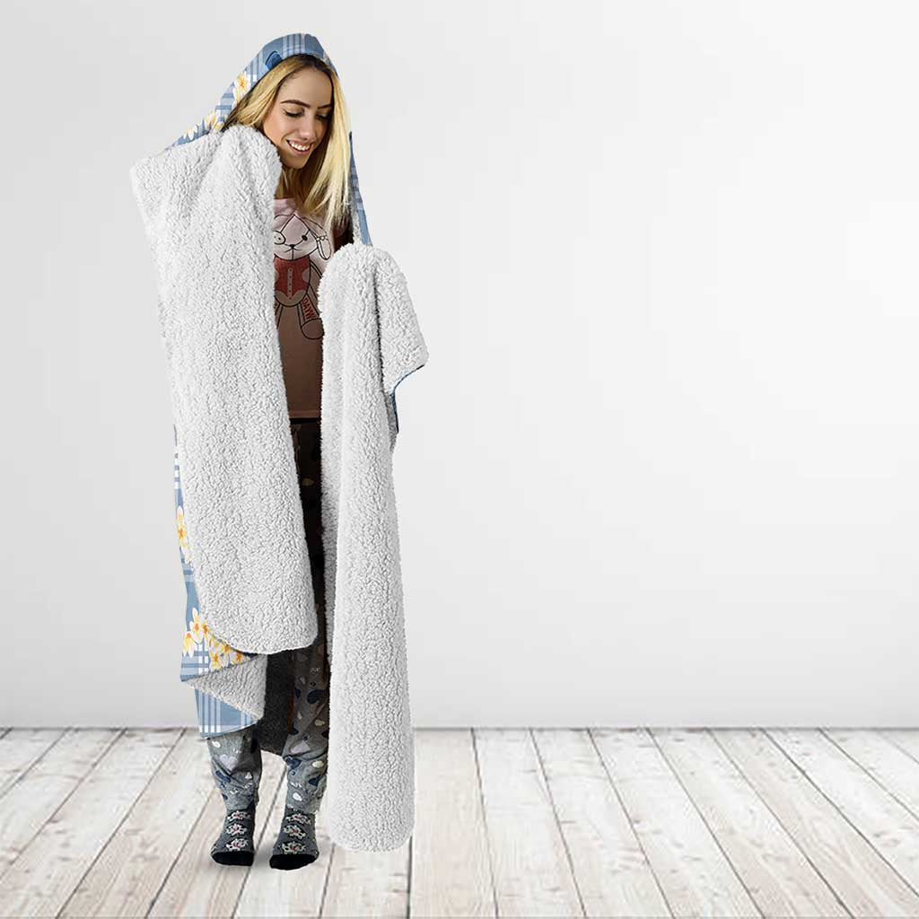 Aloha Hawaii Paniolo Jeans Palaka Hooded Blanket Coastal Rodeo - Polynesian Pride