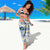 Aloha Hawaii Paniolo Jeans Palaka Sarong Coastal Rodeo - Polynesian Pride
