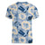 Aloha Hawaii Paniolo Jeans Palaka Women V-Neck T-Shirt Coastal Rodeo - Polynesian Pride