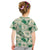 Aloha Hawaii Paniolo Mint Palaka Kid T Shirt Coastal Rodeo - Polynesian Pride