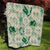 Aloha Hawaii Paniolo Mint Palaka Quilt Coastal Rodeo - Polynesian Pride