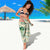 Aloha Hawaii Paniolo Mint Palaka Sarong Coastal Rodeo - Polynesian Pride