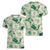 Aloha Hawaii Paniolo Mint Palaka Women V-Neck T-Shirt Coastal Rodeo - Polynesian Pride