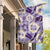 Aloha Hawaii Paniolo Lavender Palaka Garden Flag Coastal Rodeo - Polynesian Pride