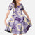 Aloha Hawaii Paniolo Lavender Palaka Kid Short Sleeve Dress Coastal Rodeo - Polynesian Pride