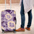 Aloha Hawaii Paniolo Lavender Palaka Luggage Cover Coastal Rodeo - Polynesian Pride
