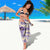 Aloha Hawaii Paniolo Lavender Palaka Sarong Coastal Rodeo - Polynesian Pride