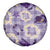 Aloha Hawaii Paniolo Lavender Palaka Spare Tire Cover Coastal Rodeo - Polynesian Pride