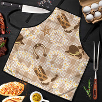 Aloha Hawaii Paniolo Khaki Palaka Apron Coastal Rodeo - Polynesian Pride