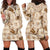 Aloha Hawaii Paniolo Khaki Palaka Hoodie Dress Coastal Rodeo - Polynesian Pride