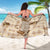 Aloha Hawaii Paniolo Khaki Palaka Sarong Coastal Rodeo - Polynesian Pride