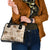 Aloha Hawaii Paniolo Khaki Palaka Shoulder Handbag Coastal Rodeo - Polynesian Pride
