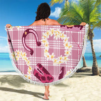 Aloha Hawaii Paniolo Lokelani Rose Palaka Beach Blanket Coastal Rodeo LT7 - Polynesian Pride