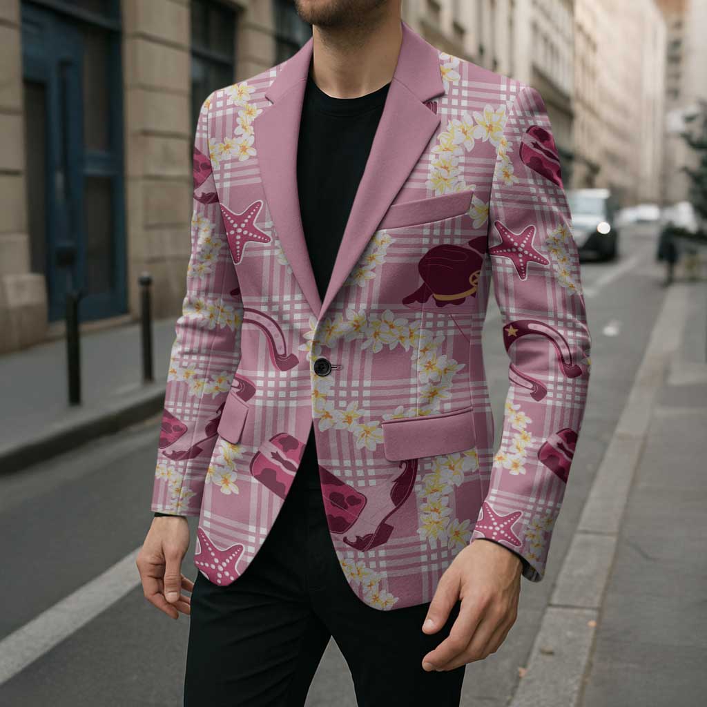 Aloha Hawaii Paniolo Lokelani Rose Palaka Blazer Coastal Rodeo - Polynesian Pride