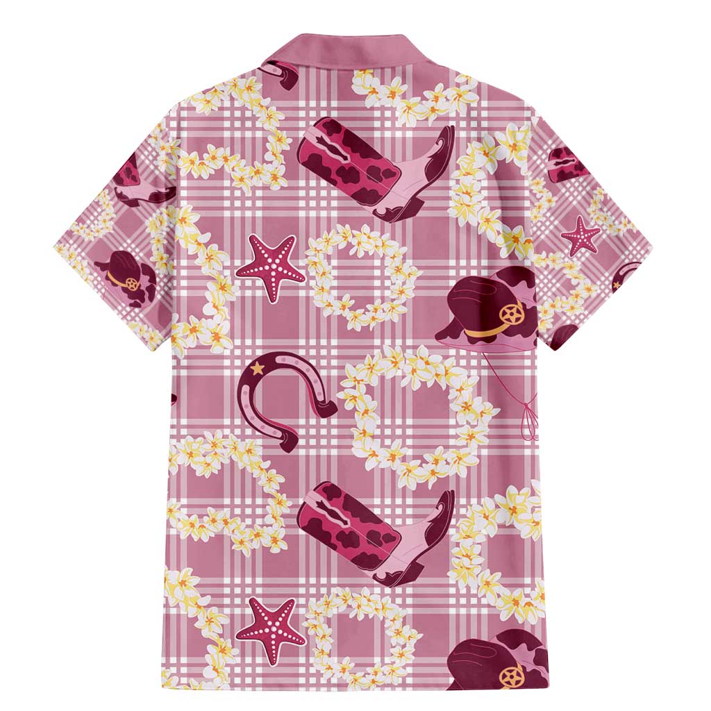 Aloha Hawaii Paniolo Lokelani Rose Palaka Family Matching Mermaid Dress and Hawaiian Shirt Coastal Rodeo LT7 - Polynesian Pride