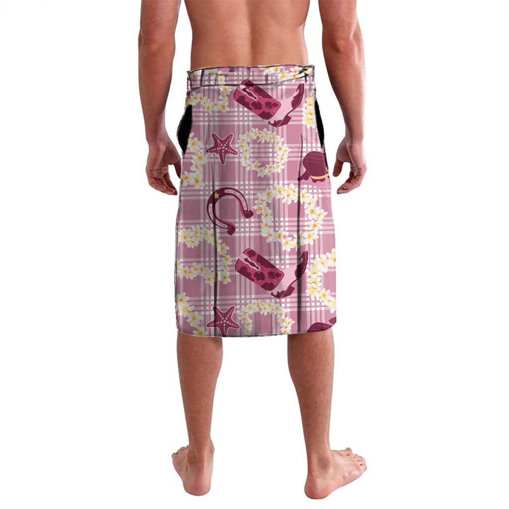 Aloha Hawaii Paniolo Lokelani Rose Palaka Lavalava Coastal Rodeo - Polynesian Pride