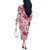 Aloha Hawaii Paniolo Lokelani Rose Palaka Off The Shoulder Long Sleeve Dress Coastal Rodeo - Polynesian Pride