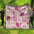 Aloha Hawaii Paniolo Lokelani Rose Palaka Quilt Coastal Rodeo - Polynesian Pride