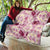 Aloha Hawaii Paniolo Lokelani Rose Palaka Quilt Coastal Rodeo - Polynesian Pride