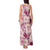 Aloha Hawaii Paniolo Lokelani Rose Palaka Tank Maxi Dress Coastal Rodeo - Polynesian Pride