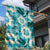 Aloha Hawaii Paniolo Teal Palaka Garden Flag Coastal Rodeo - Polynesian Pride