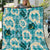 Aloha Hawaii Paniolo Teal Palaka Quilt Coastal Rodeo - Polynesian Pride