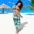Aloha Hawaii Paniolo Teal Palaka Sarong Coastal Rodeo - Polynesian Pride