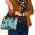 Aloha Hawaii Paniolo Teal Palaka Shoulder Handbag Coastal Rodeo - Polynesian Pride