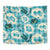 Aloha Hawaii Paniolo Teal Palaka Tapestry Coastal Rodeo - Polynesian Pride