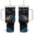 Polynesian Cancers Awareness Tumbler With Handle Hummingbird - Fly High Until We Meet Again