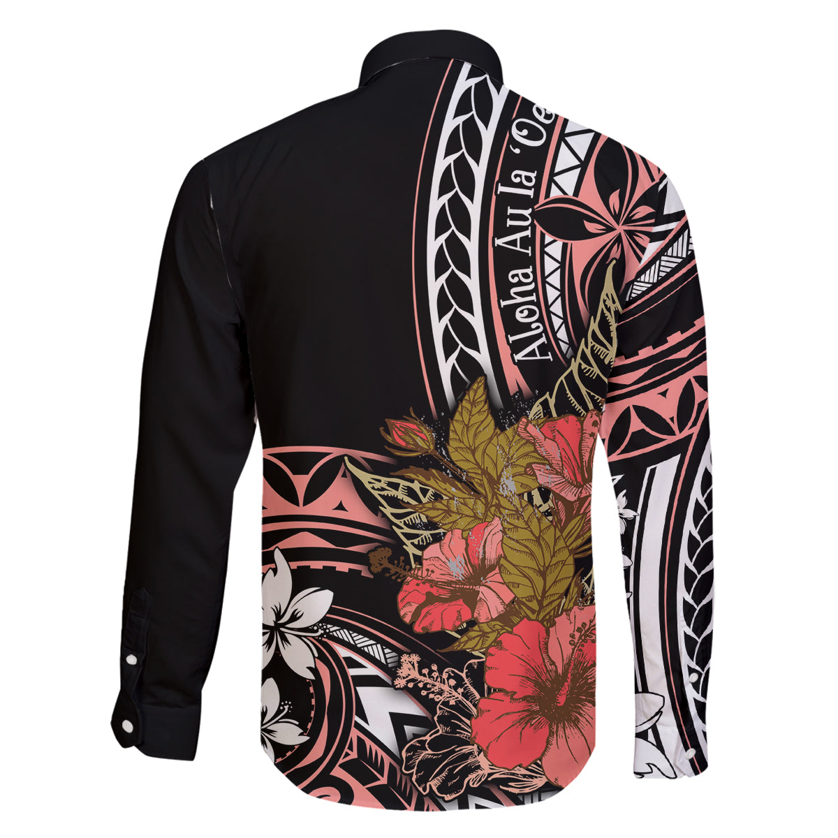 Hawaii Valentine Family Matching Puletasi and Hawaiian Shirt Plumeria Aloha Wau Ia Oe LT7 - Polynesian Pride
