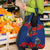 New Zealand Pohutukawa with Tui Birds Grocery Bag Version 2